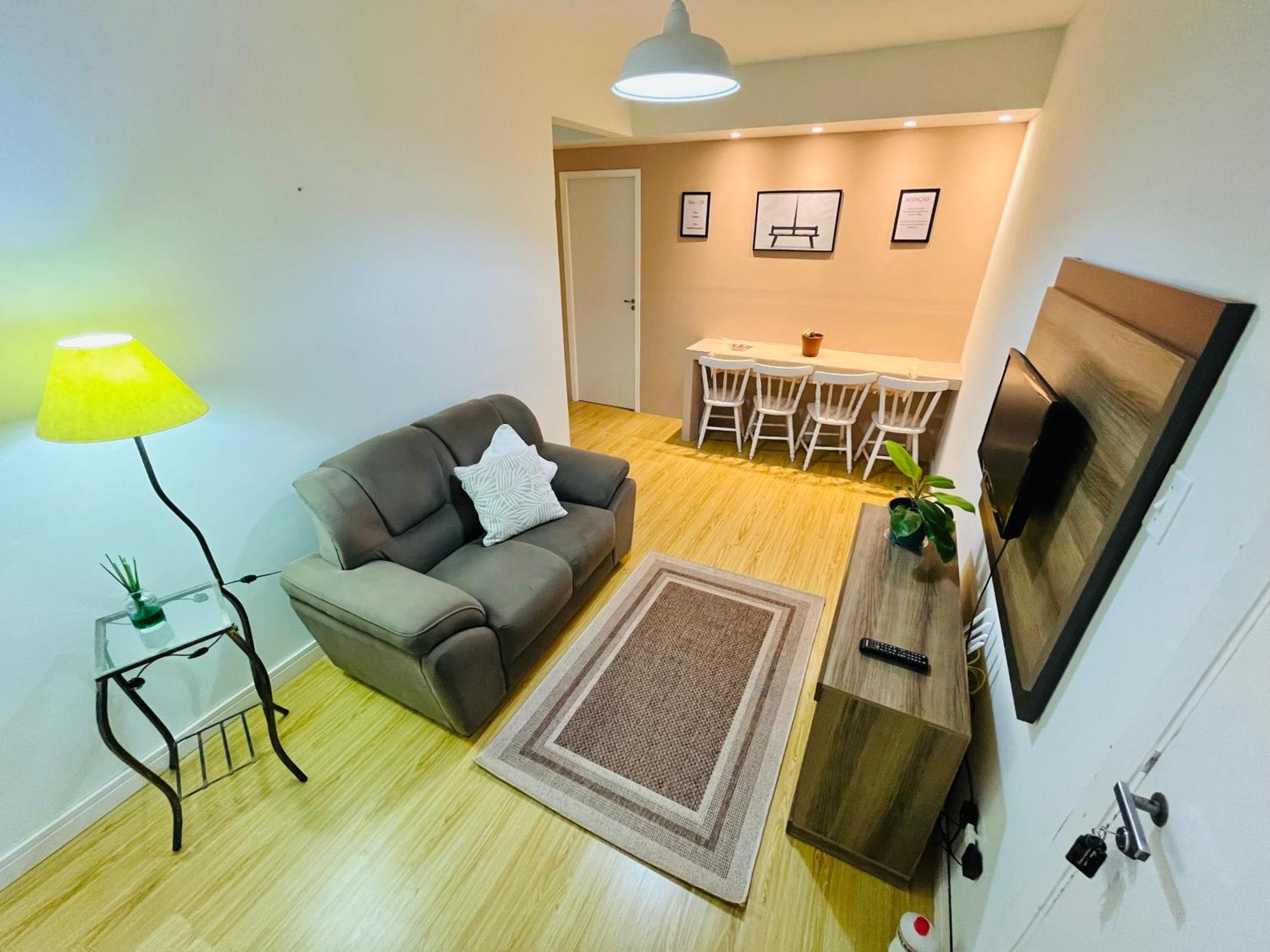 Ferienwohnung Apartamento Centro Com Garagem E Wi-Fi Águas de Lindóia Exterior foto